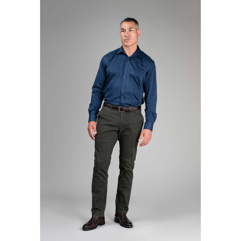 Rembrandt Tyler Dusty Olive Brushed Twill Chino image number 2